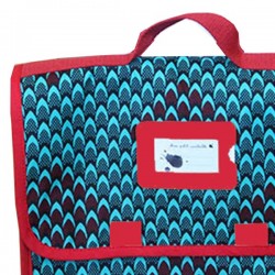 Besace en bouteilles recyclées "Wax style" - Mon Petit Cartable