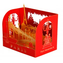 Carte 3D "Pont Alexandre...