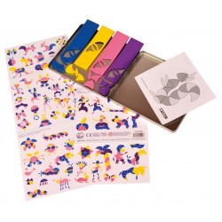 Jeu magnétique de voyage iOTOBO "Toucan" - Sepp Jeux - Le contenu de la boite