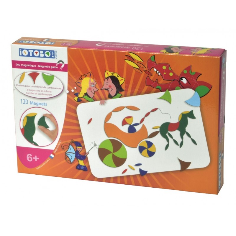 Jeu magnétique iOTOBO "Basic 6+" - Sepp Jeux - La boite fermée