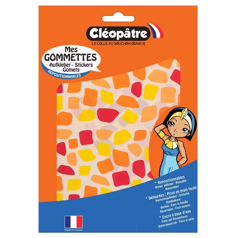 352 Gommettes - Camaïeux Vifs - Cléopatre